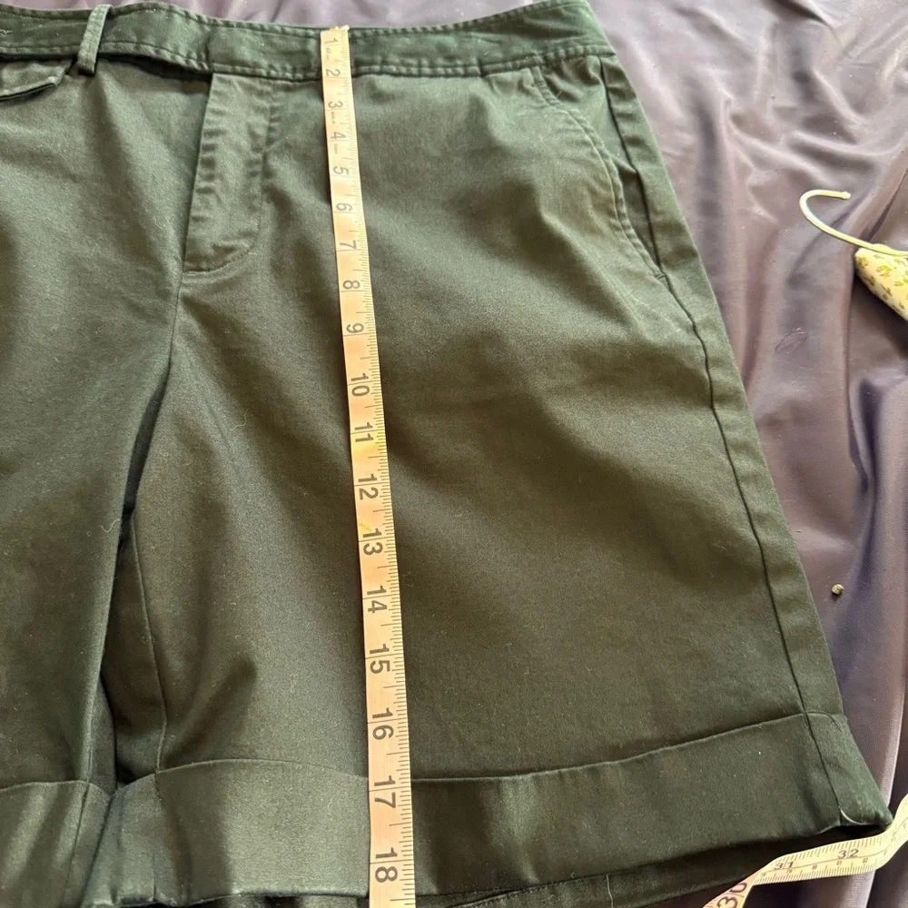 Lauren Ralph Lauren‎ Black Women's Bermudas-Size 14W